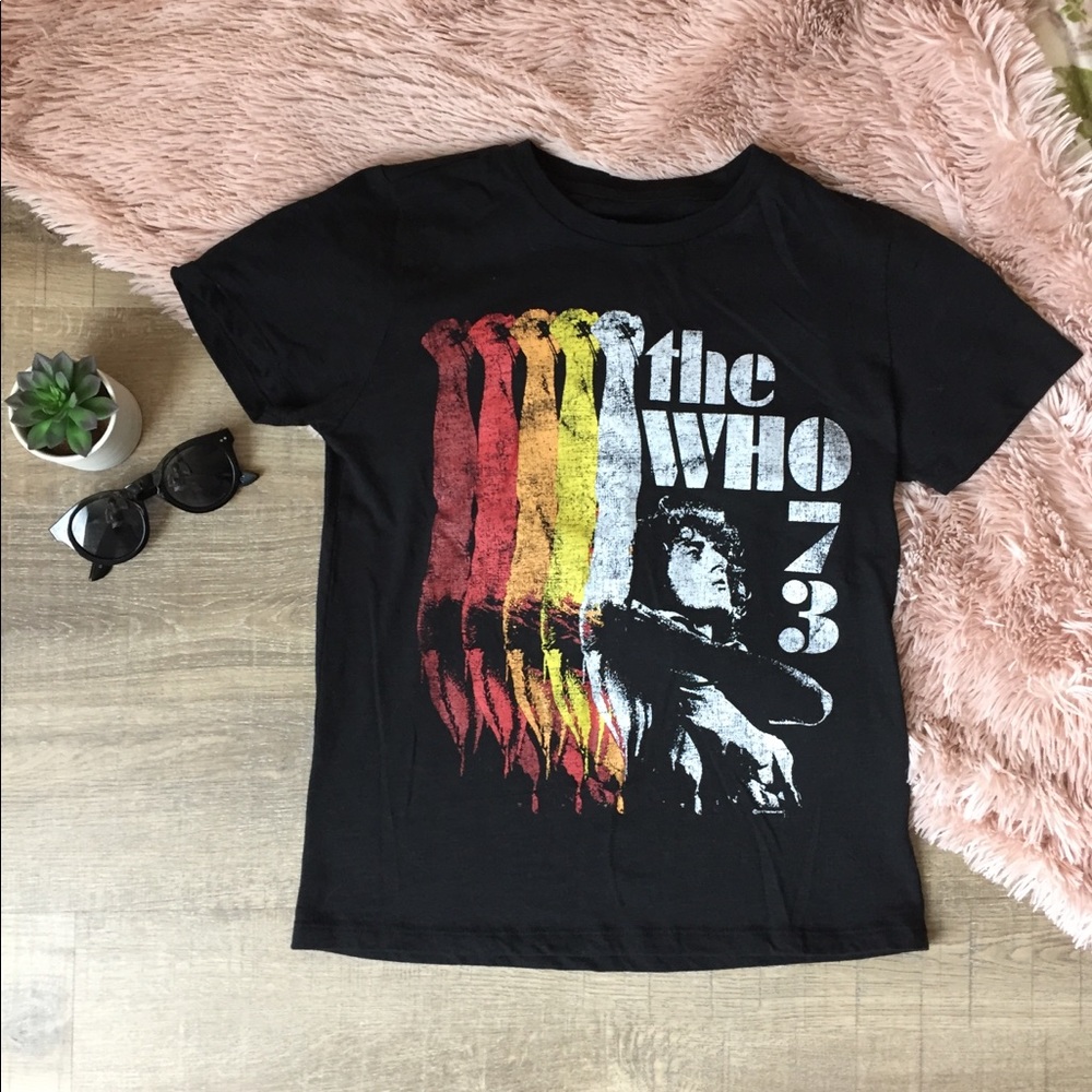 The Who band graphic tee••